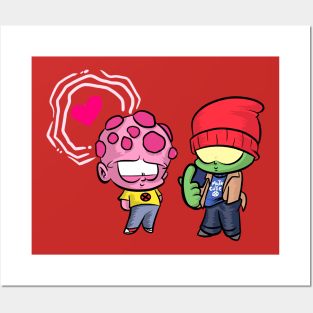 heartie cutie Posters and Art